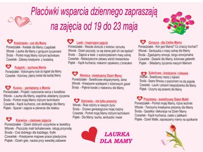 Harmonogram zajęć w PWD