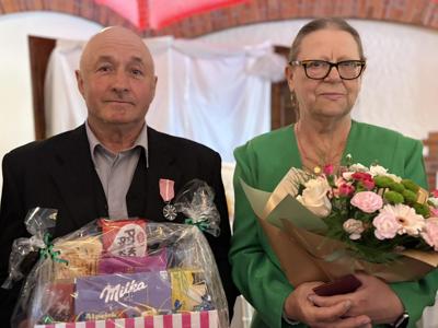 Jadwiga i Leon Stępień z Ostrowca