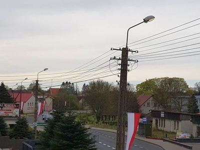 Zdjęcie flag w Malechowie