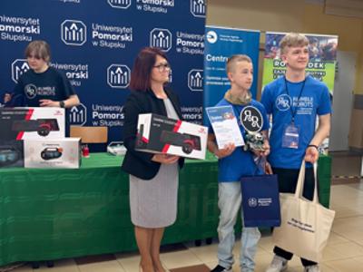 Uczniowie z Malechowa na Ogólnopolskim Turnieju Robotów w Słupsku