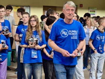 Uczniowie z Malechowa na Ogólnopolskim Turnieju Robotów w Słupsku