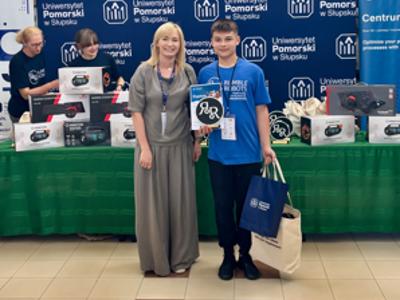Uczniowie z Malechowa na Ogólnopolskim Turnieju Robotów w Słupsku