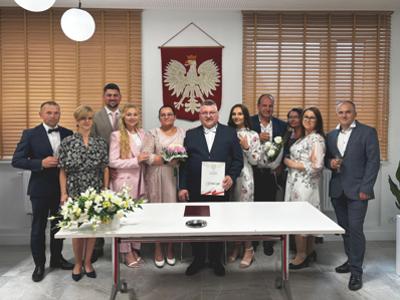35-lecie ślubu p. Beaty i Krzysztofa Janisiak