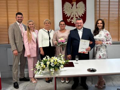 35-lecie ślubu p. Beaty i Krzysztofa Janisiak
