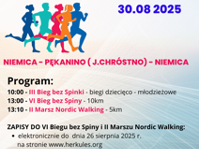 Plakat Biegu