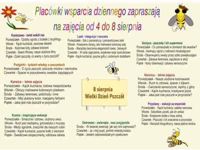 Harmonogram zajęc PWD