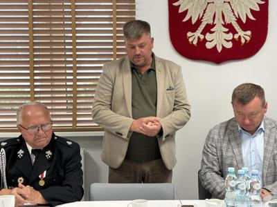 Przekazanie zestawu ratownictwa przedlekarskiego jednostkom Ochotniczej Straży Pożarnej w Pękaninie oraz Postominie.