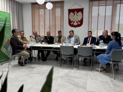 Przekazanie zestawu ratownictwa przedlekarskiego jednostkom Ochotniczej Straży Pożarnej w Pękaninie oraz Postominie.