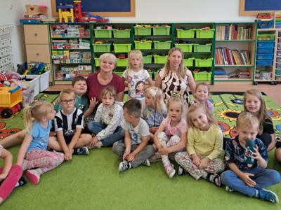 Dyżur wakacyjn Odziału Przedszkolnego w Lejkowie - zajęcia