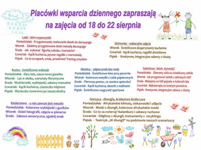 Harmonogram zajec w PWD