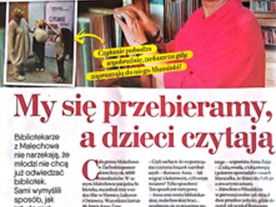 Gminna Biblioteka Publiczna w Malchowie w ogólnopolskiej prasie