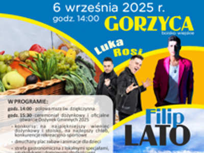 Plakat dożynkowy
