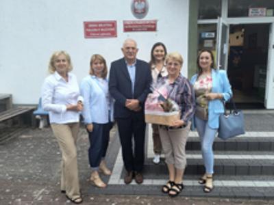Życzenia od pracowników gminy.