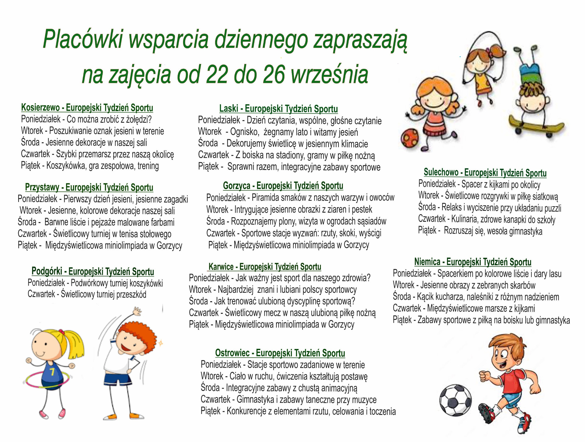 Zajęcia w PWD