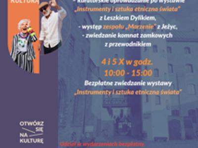 Plakat - weekend seniora z kulturą