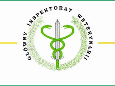 Zdjęcie przedstawia logo Głównego Inspektoratu Weterynaryjnego.