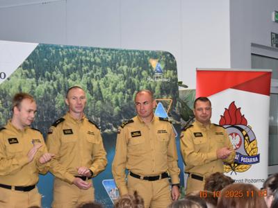 Spotkanie edukacyjne pod hasłem „Czujka na straży Twojego bezpieczeństwa!”