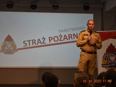 Spotkanie edukacyjne pod hasłem „Czujka na straży Twojego bezpieczeństwa!”