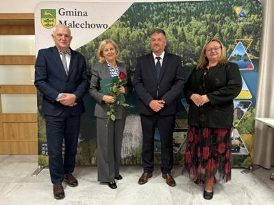 Uroczyste wręczenie Nagród Wójta Gminy Malechowo dla dyrektorów i nauczycieli