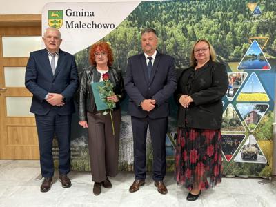 Uroczyste wręczenie Nagród Wójta Gminy Malechowo dla dyrektorów i nauczycieli