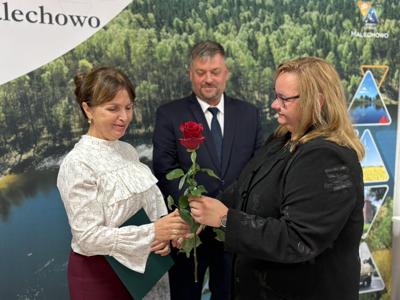 Uroczyste wręczenie Nagród Wójta Gminy Malechowo dla dyrektorów i nauczycieli