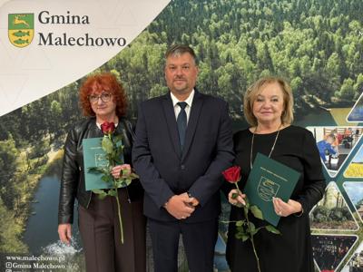 Uroczyste wręczenie Nagród Wójta Gminy Malechowo dla dyrektorów i nauczycieli
