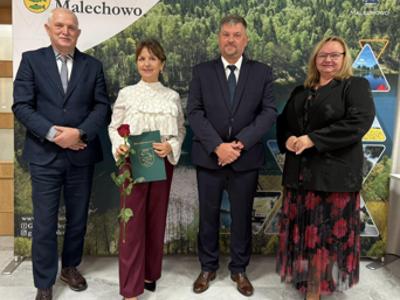Uroczyste wręczenie Nagród Wójta Gminy Malechowo dla dyrektorów i nauczycieli
