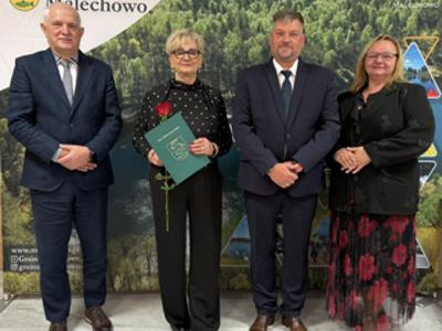 Uroczyste wręczenie Nagród Wójta Gminy Malechowo dla dyrektorów i nauczycieli