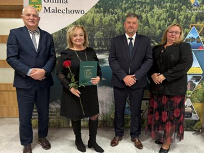 Uroczyste wręczenie Nagród Wójta Gminy Malechowo dla dyrektorów i nauczycieli