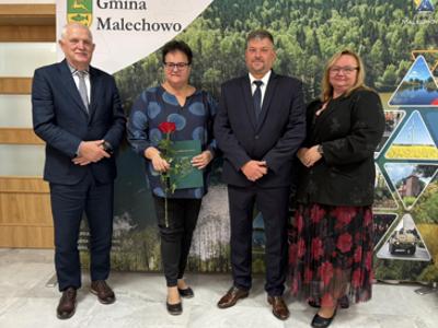 Uroczyste wręczenie Nagród Wójta Gminy Malechowo dla dyrektorów i nauczycieli
