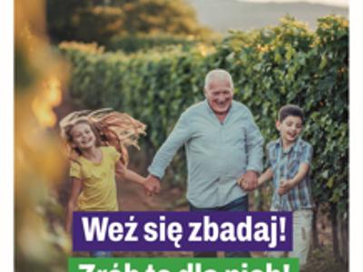 Plakat KRUS Weź się zbadaj.