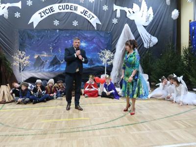 Pani dyrektor z Wójtem Gminy