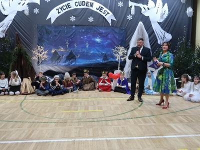 Pani dyrektor z Wójtem gminy