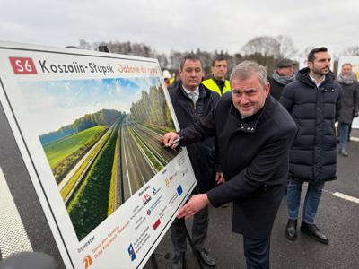 Uroczyste otwarcie trasy ekspresowej S6 pomiędzy Koszalinem a Słupskiem