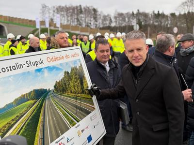 Uroczyste otwarcie trasy ekspresowej S6 pomiędzy Koszalinem a Słupskiem