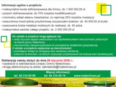 Plakat dotyczący naboru.