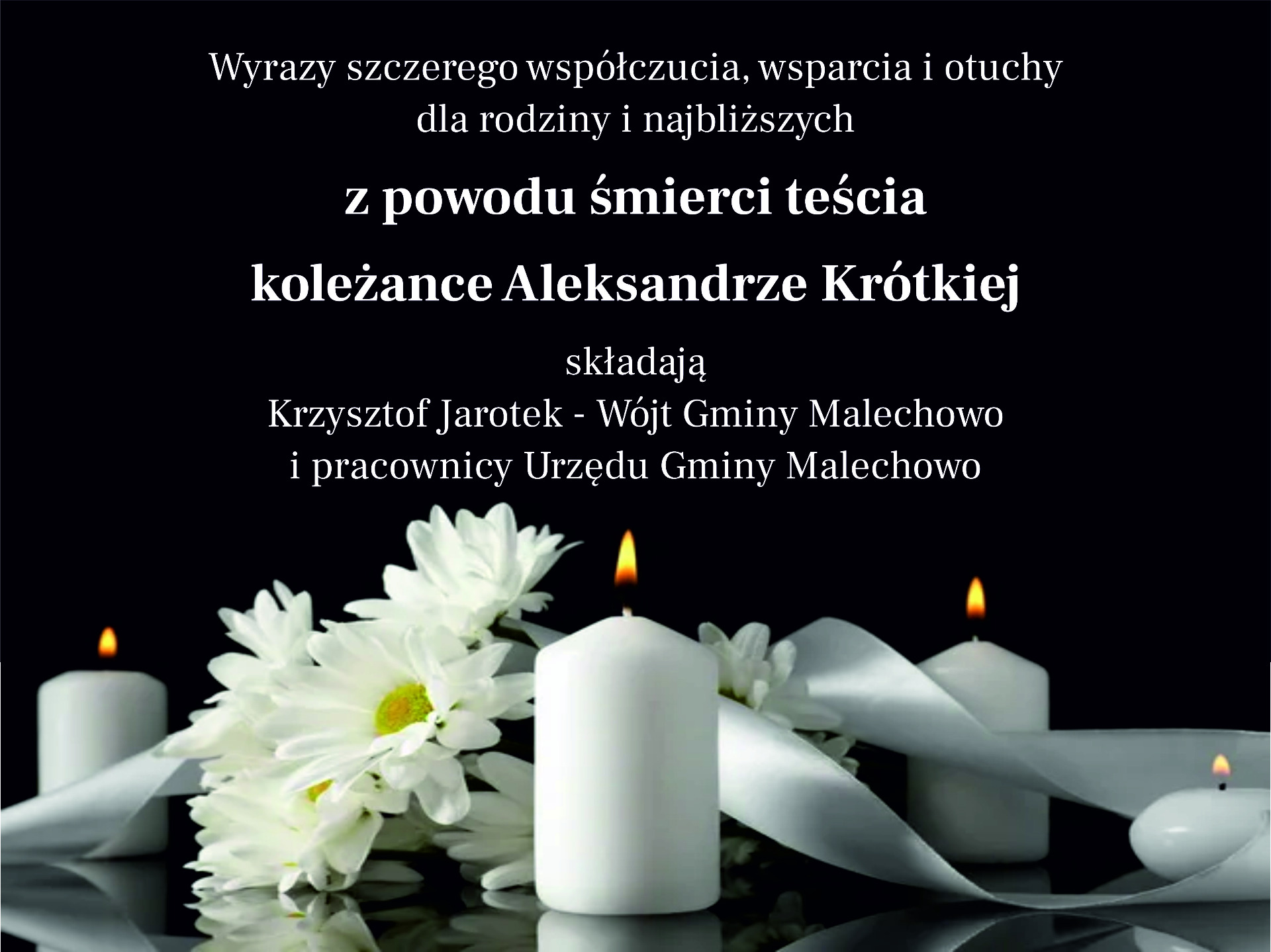 kondolencje