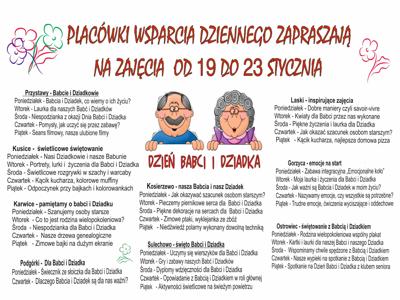 Harmonogram zajęć w PWD