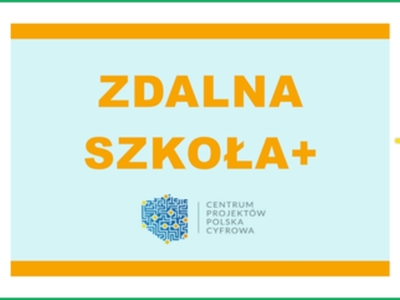 Ikona dekoracyjna Zdalna Szkoła +