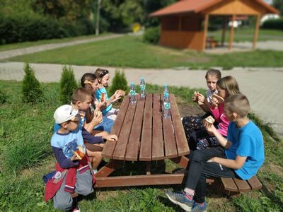 Zakończenie wakacji piknikiem w PWD Gorzyca. 