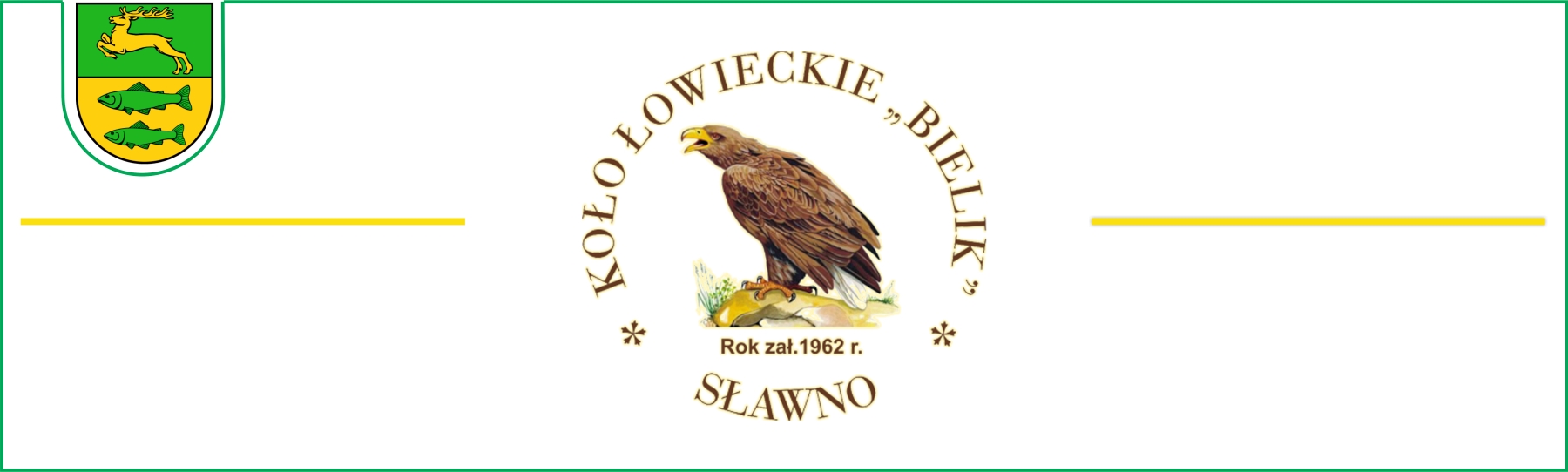 Logo Koła Łowieckiego "Bielik" Sławno