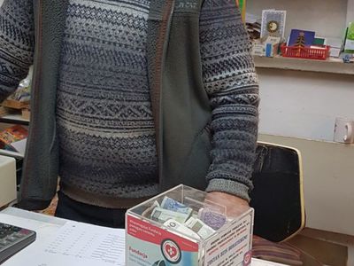 Kazimierz Szewczuk, właściciel WDH w Malechowie, prezes Fundacji Samorządowców i Przyjaciół Ziemi Sławieńskiej "Sława". 