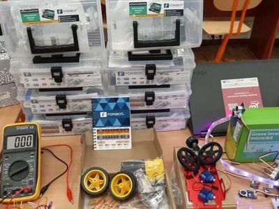Nowy sprzęt wykorzystany zostanie podczas lekcji robotyki i programowania. 