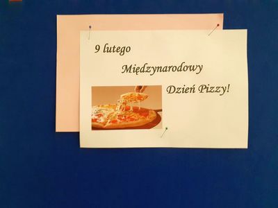 Plakat Międzynarodowy Dzień Pizzy.