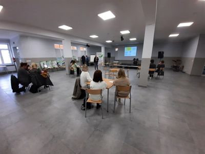 Uczestniczki warsztatów ekologicznych, które odbyły się 4 marca w Świetlicy Kultury w Malechowie. 