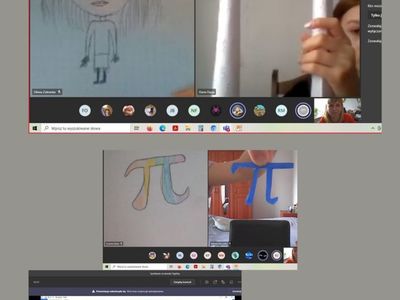 Dzień Liczby PI w Szkole Podstawowej w Lejkowie i pomysły uczniów na to, jak zobrazować liczbę PI. 