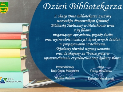 Życzenia z okazji Dnia Bibliotekarza