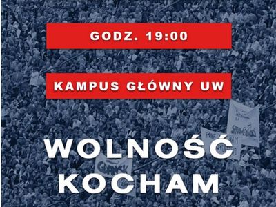 Plakat informujący o koncercie z okazji rocznicy wolnych wyborów 4 czerwca br.