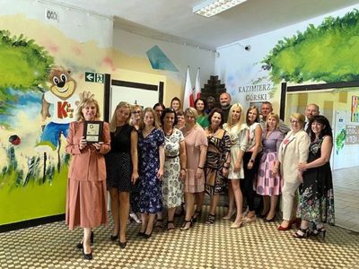 Kadra Szkoły Podstawowej w Lejkowie im. Kazimierza Górskiego z certyfikatem potwierdzającym stosowanie w pracy z uczniami ocenianie kształtujące - poziom zaawansowany.