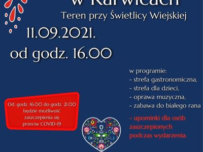 Festyn rodzinny w Karwicach w sobotę - 11 września od godziny 16:00.